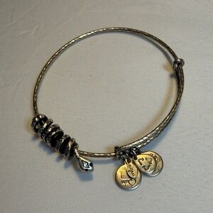 Alex and Ani Silver Charm Bracelet